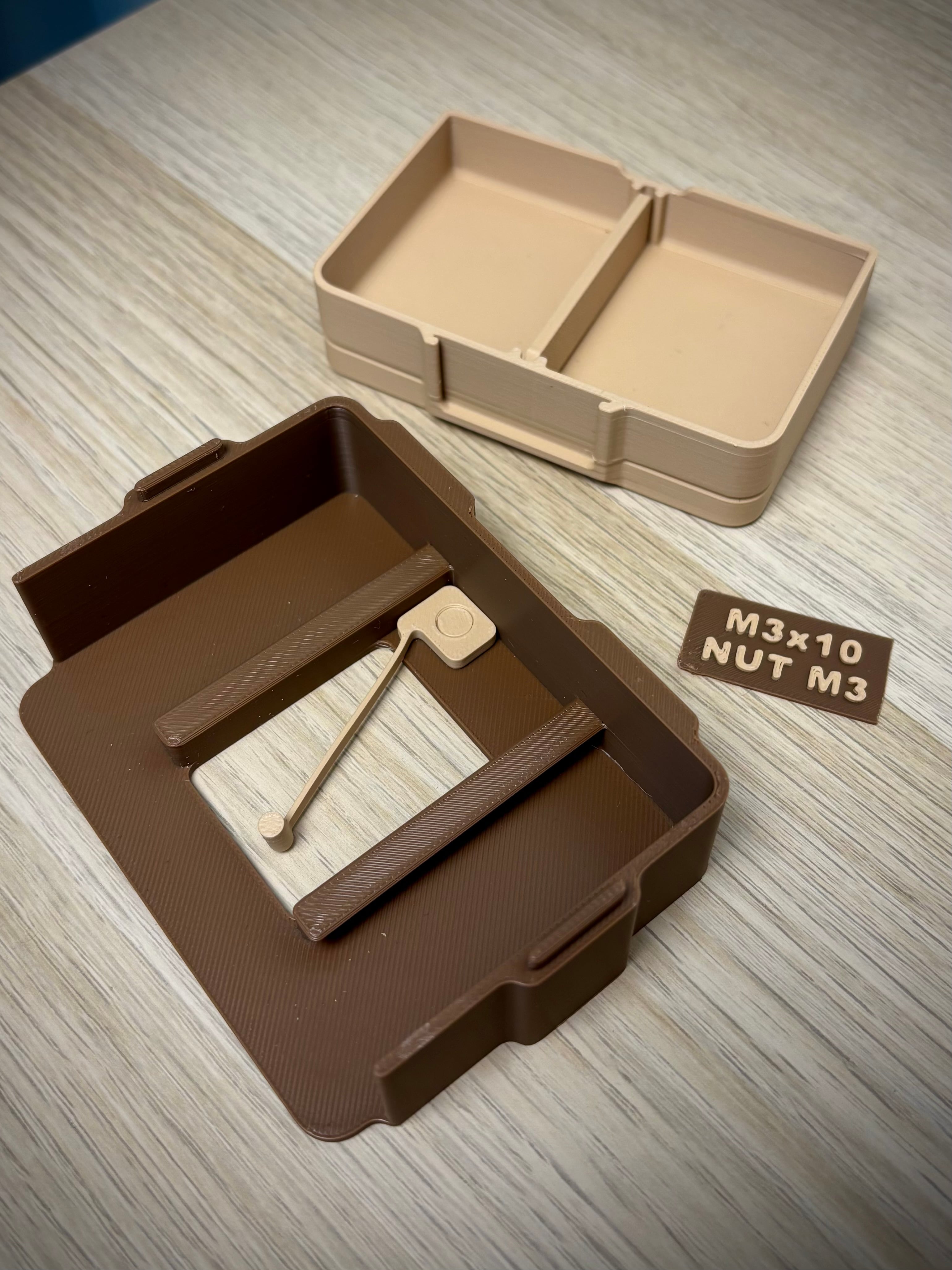 Modular Push-Push Drawer | Multiboard Organizer 3d model