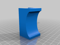 Guitar Rest for Desk Edge 3d model