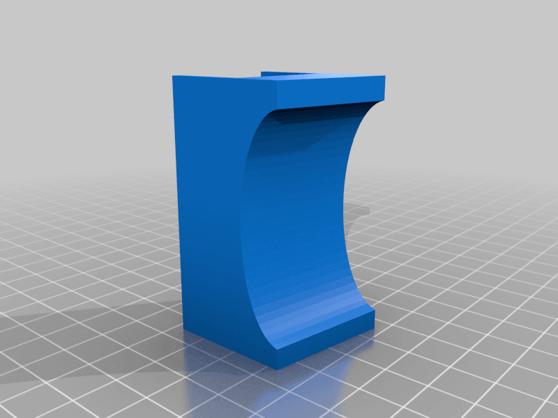 Guitar Rest for Desk Edge 3d model