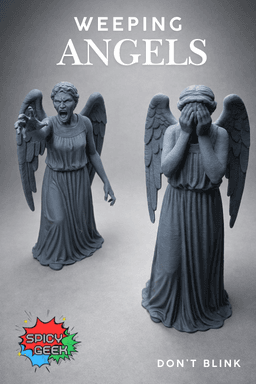 Weeping Angels 3d model