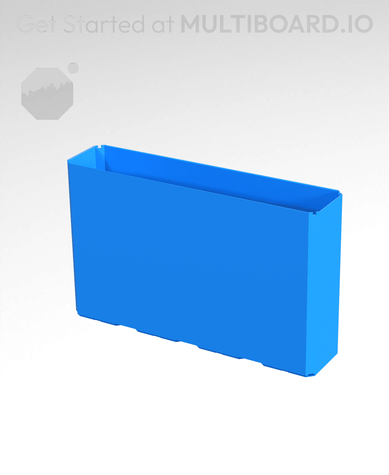 4x1x2.5 CU - Bin - Multibin Insert 3d model