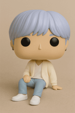 SUGA BTS FUNKO POP STYLE – STL Fan Art Model 3d model
