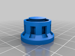 BIQU B1 Two Color Encoder Knob 3d model