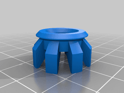 BIQU B1 Two Color Encoder Knob 3d model