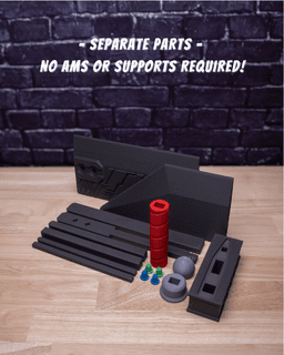 Buster Sword – Final Fantasy Sword Kit | No Supports, No AMS, No Glue 3d model