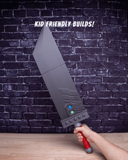 Buster Sword – Final Fantasy Sword Kit | No Supports, No AMS, No Glue 3d model