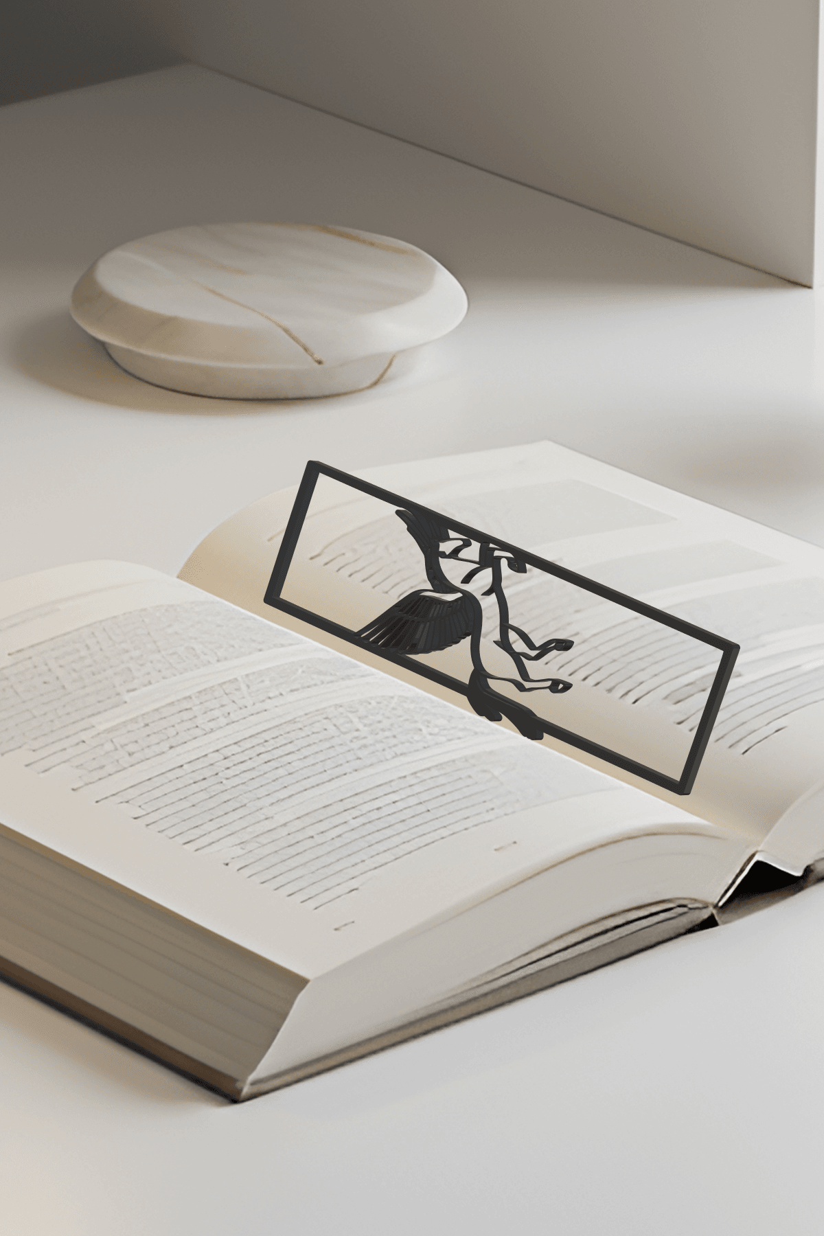 Pegasus Bookmark, Gift Idea 3d model