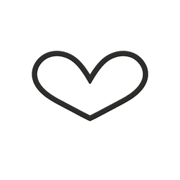 Heart Cookie Cutter STL File - 4 inches 3d model