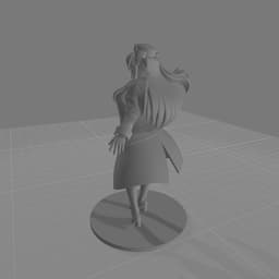 Shizuka Marikawa Homedecor 3d model