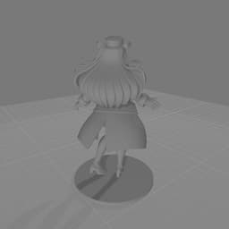 Shizuka Marikawa Homedecor 3d model