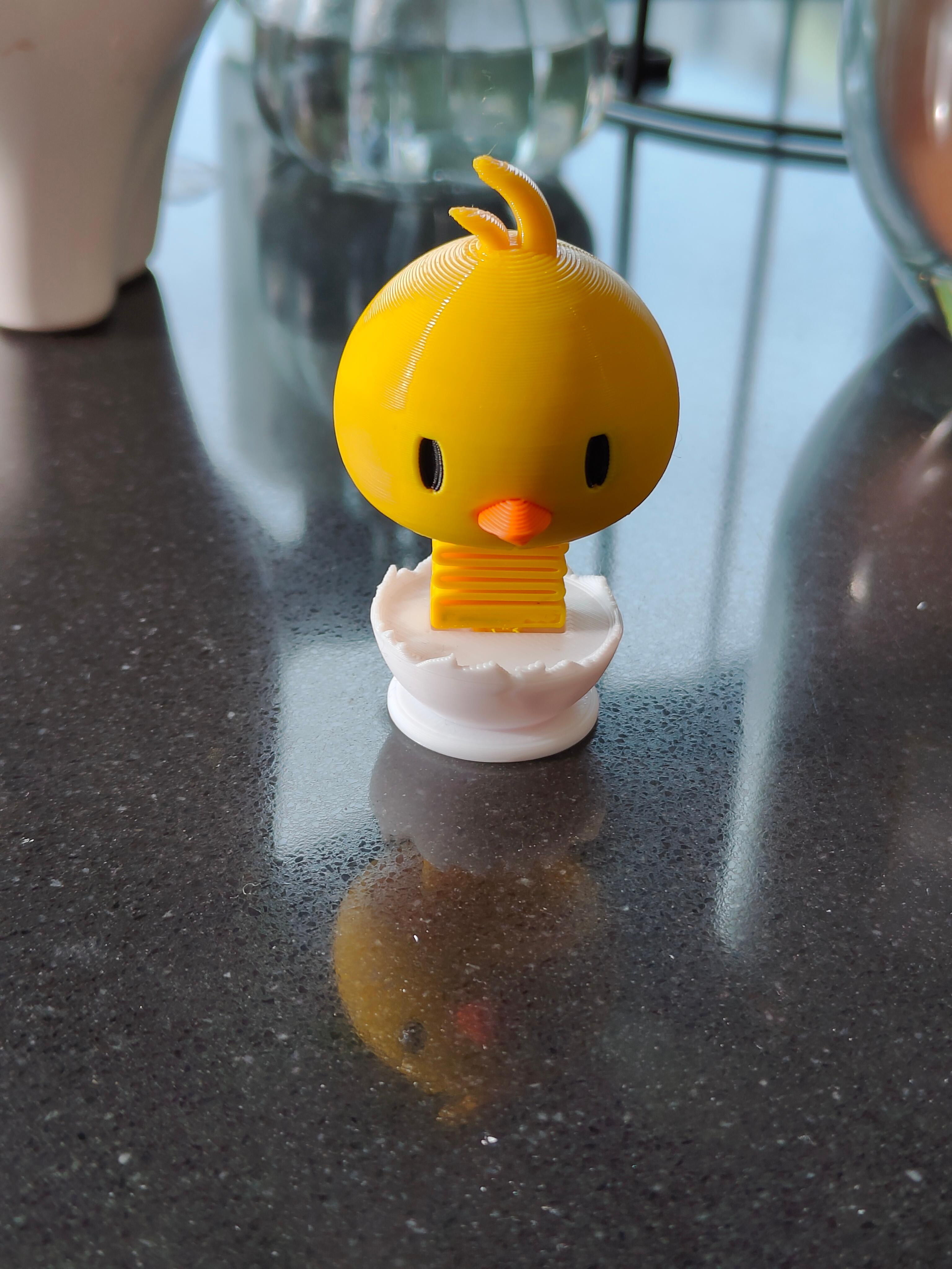 Chick Springie 3d model