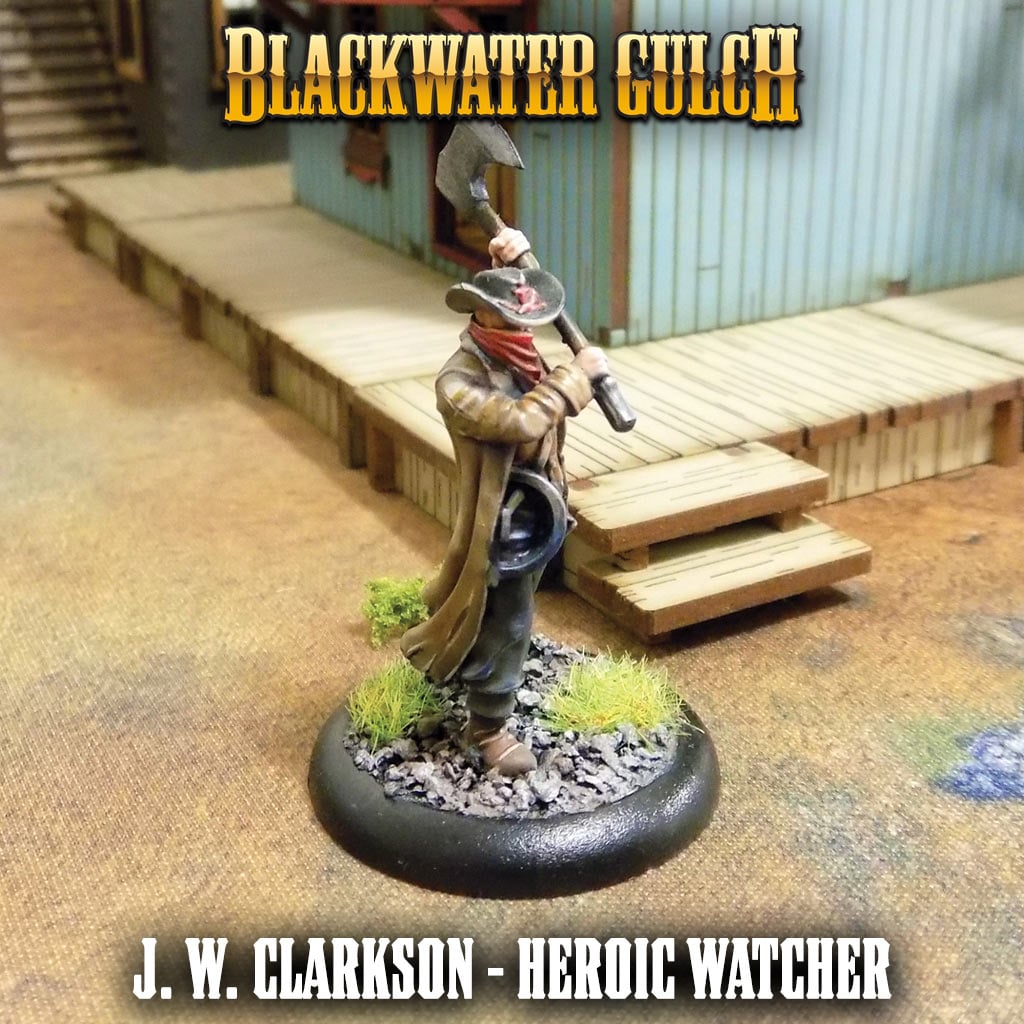 J W Clarkson - Heroic Watcher 3d model