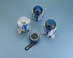 R2-D2 Fidget Clicker Keychain 3d model
