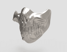 Scorpion Skull Mask 3d model
