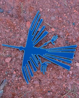 Nazca Condor // Líneas de Nazca 3d model