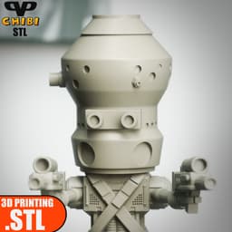 IG-11 Chibi STL for 3D Printing ChibiSTL 3DXM 3d model