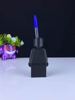 lego man pen holder 3d model