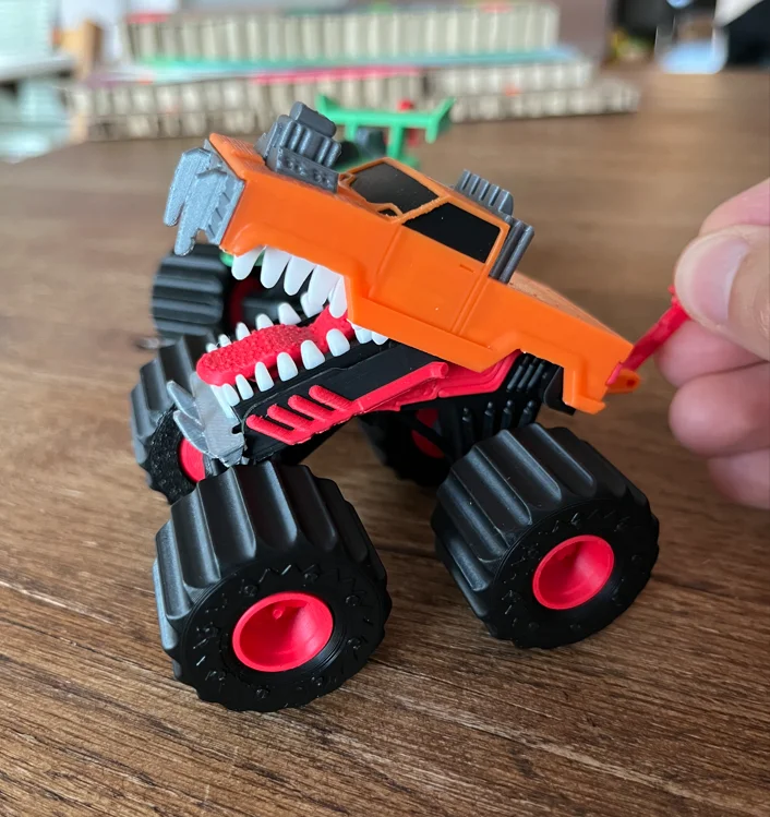 Hot Wheels Attack Pack - Slash Cat and Rip Rat 3d model