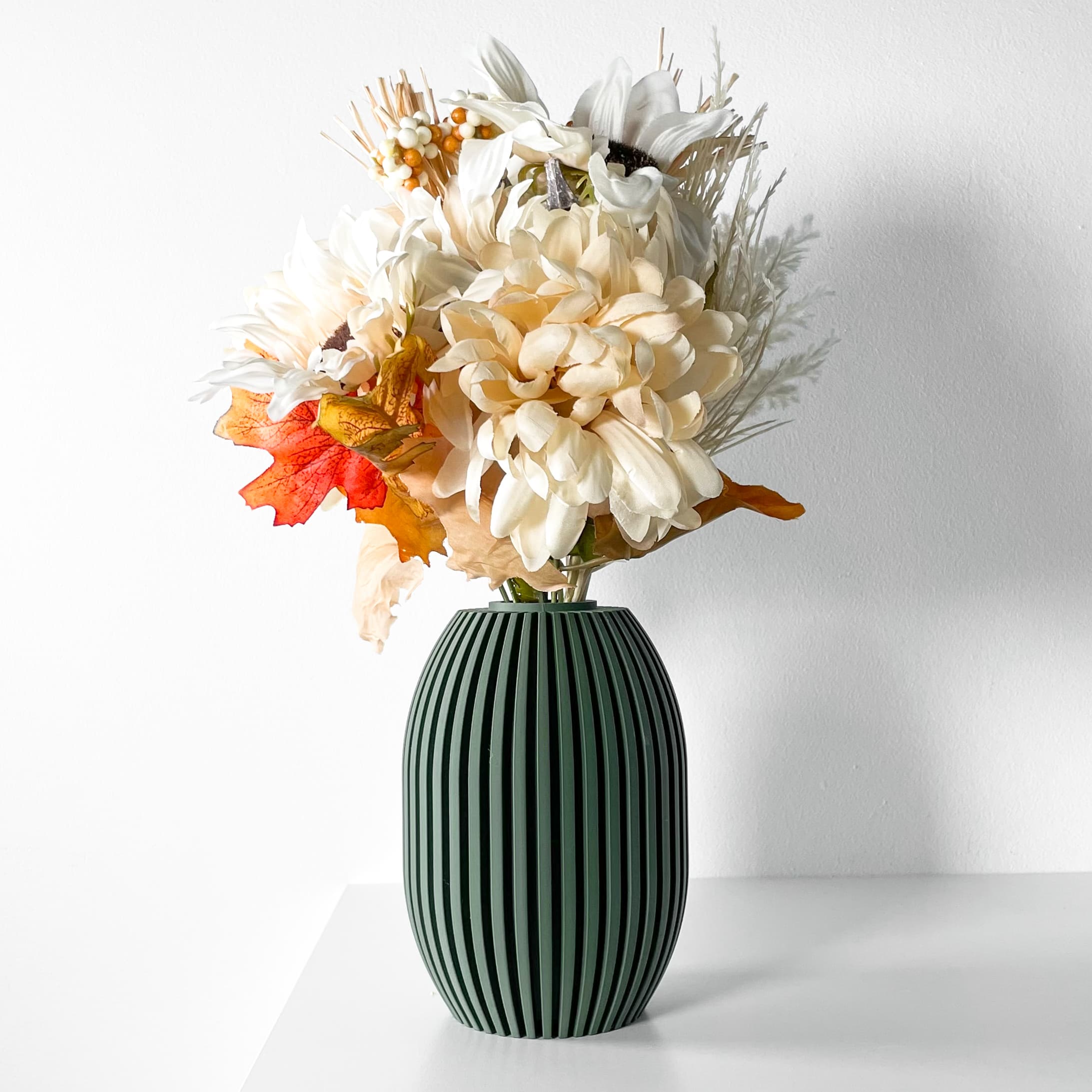 The Eclano Vase, Modern and Unique Home Decor for Dried and Flower Arrangements | STL File 3d model