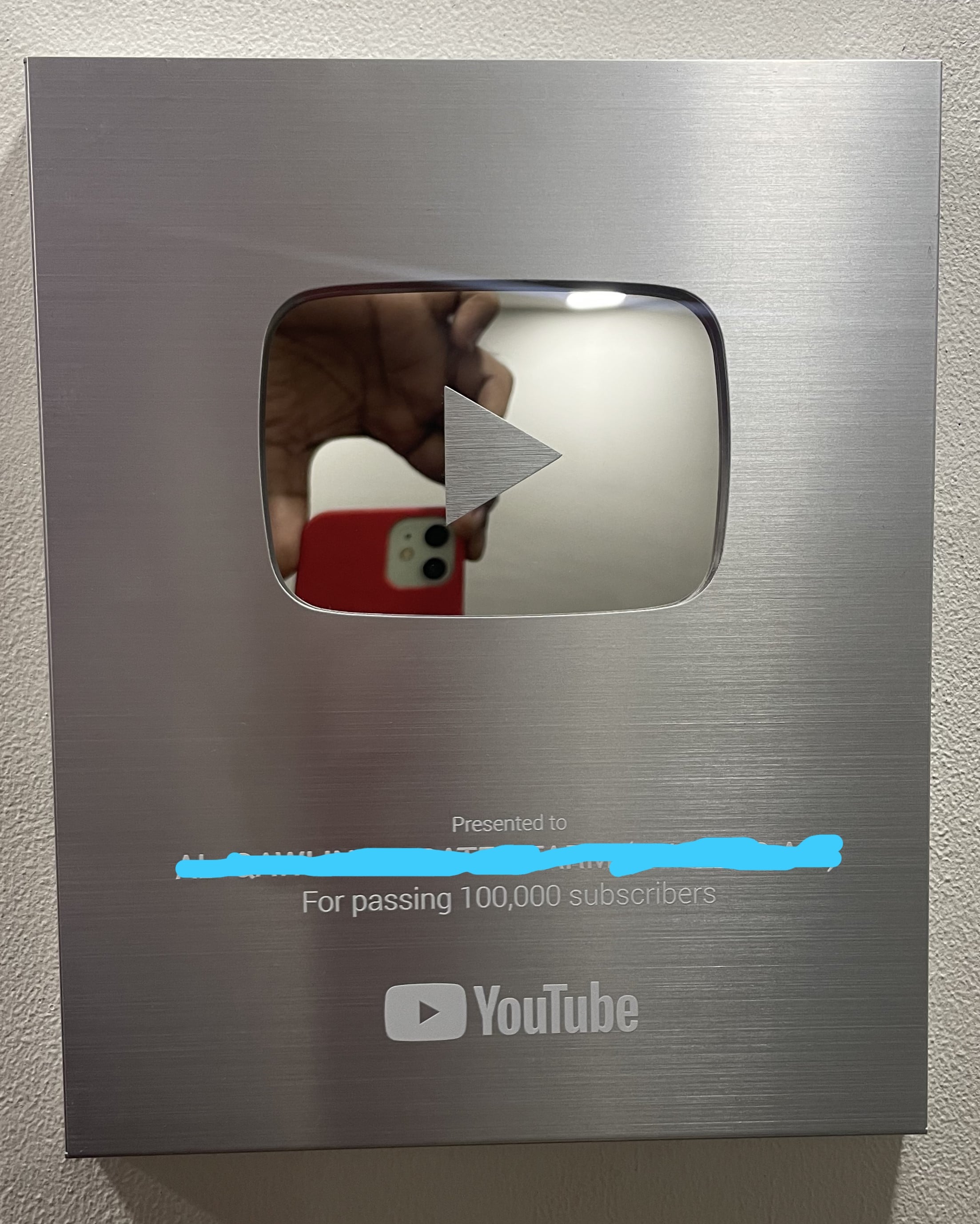 YouTube Silver Play Button 3d model