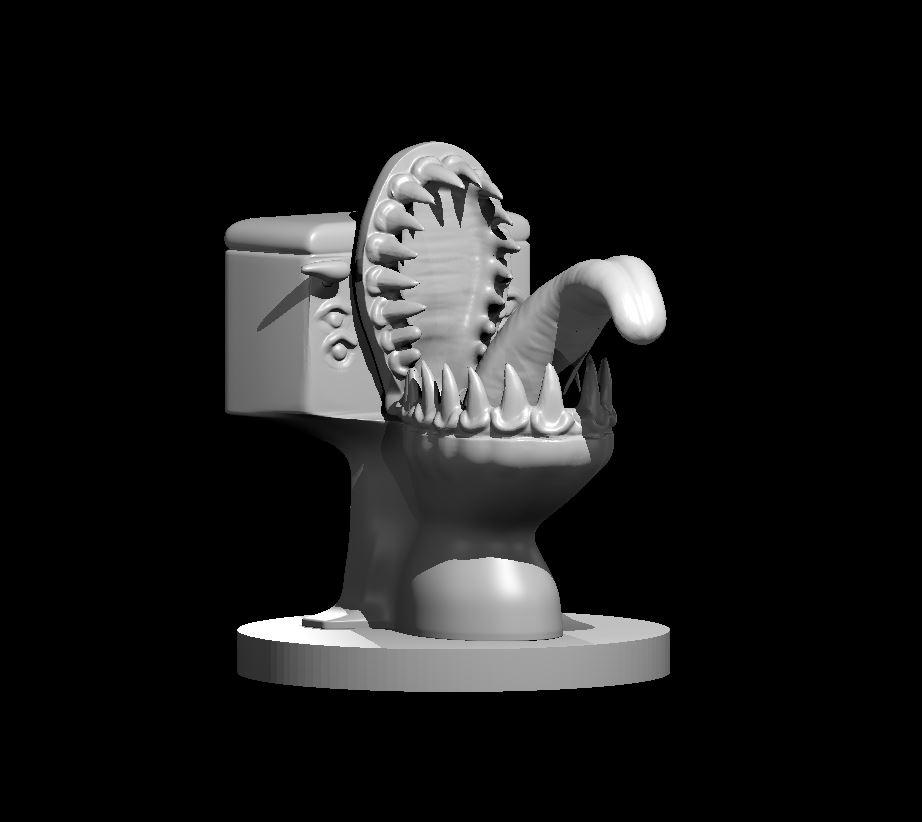 Toilet Mimic 3d model