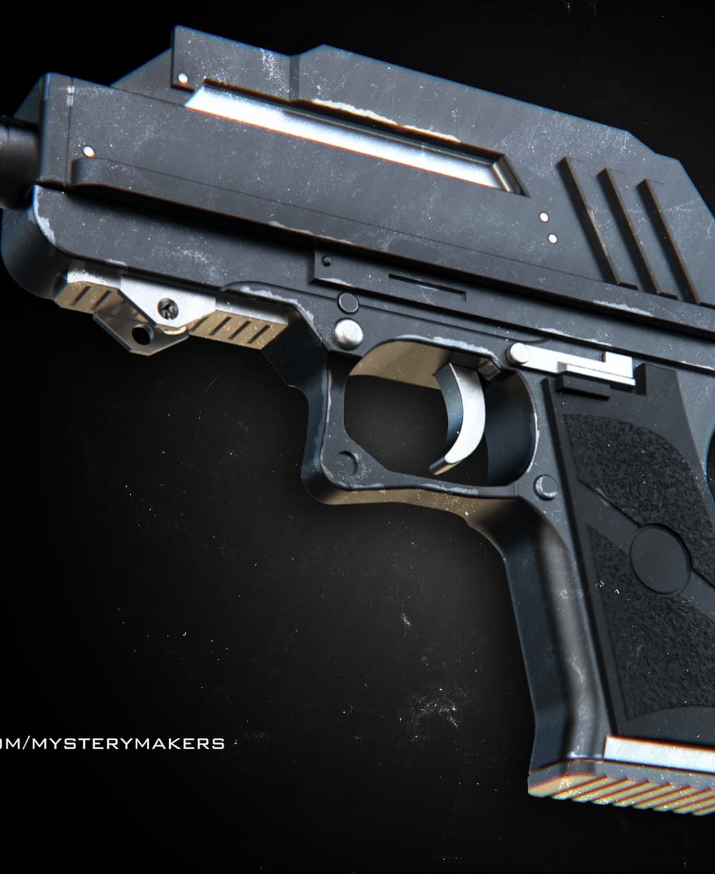 DC 17 blaster 3d model