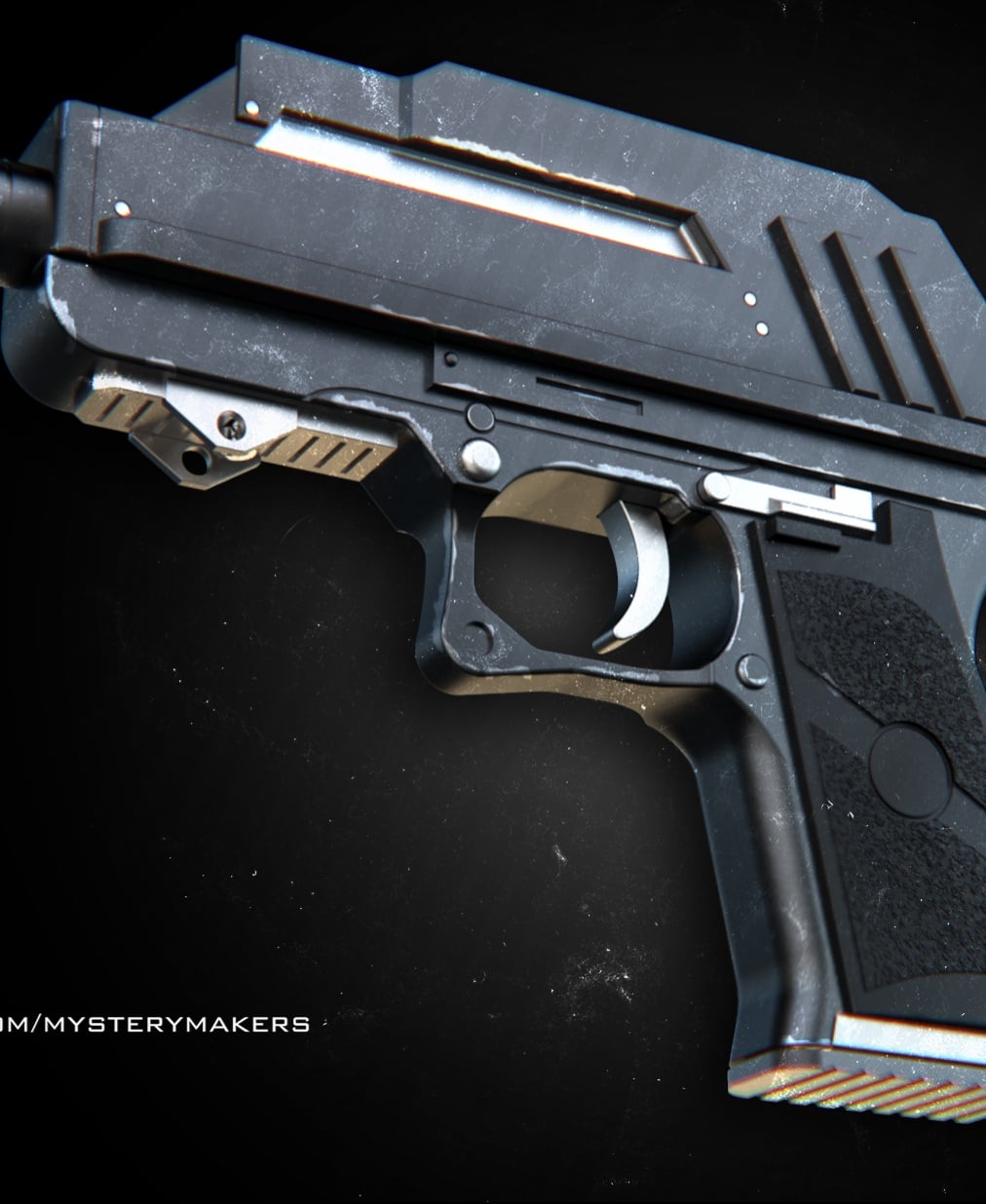 DC 17 blaster 3d model