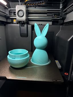 Modern Easter Bunny Container Set – Candy Box 3d model