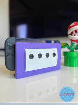 Nintendo Switch 2 Gamecube Dock | Cartridge holder 3d model