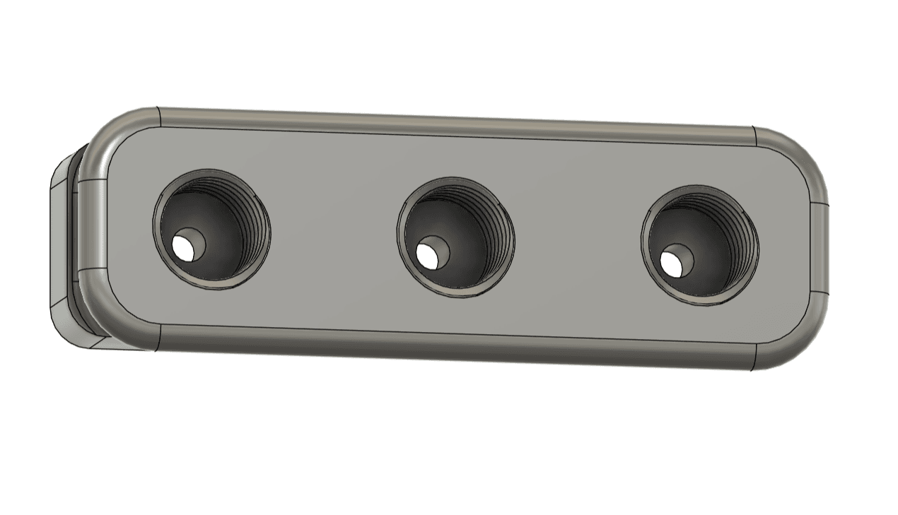 MetalGrid75 4mm Twist-Lock 3d model