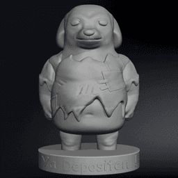 Broke / Poor Dog Meme (Pls, Deposit Alteady) Fan-Art / Meme Perrito Que Ya Depositen 3d model