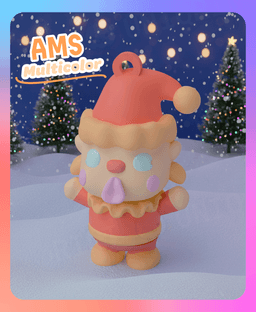Flexi Little Elf Keychain B (Multicolor) 3d model