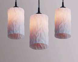 Ridge Light Pendant Design 3d model