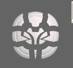 Taskmaster Shield 3d model