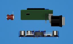DC 12V Power Adapter for Makita LxT Batteries 3d model