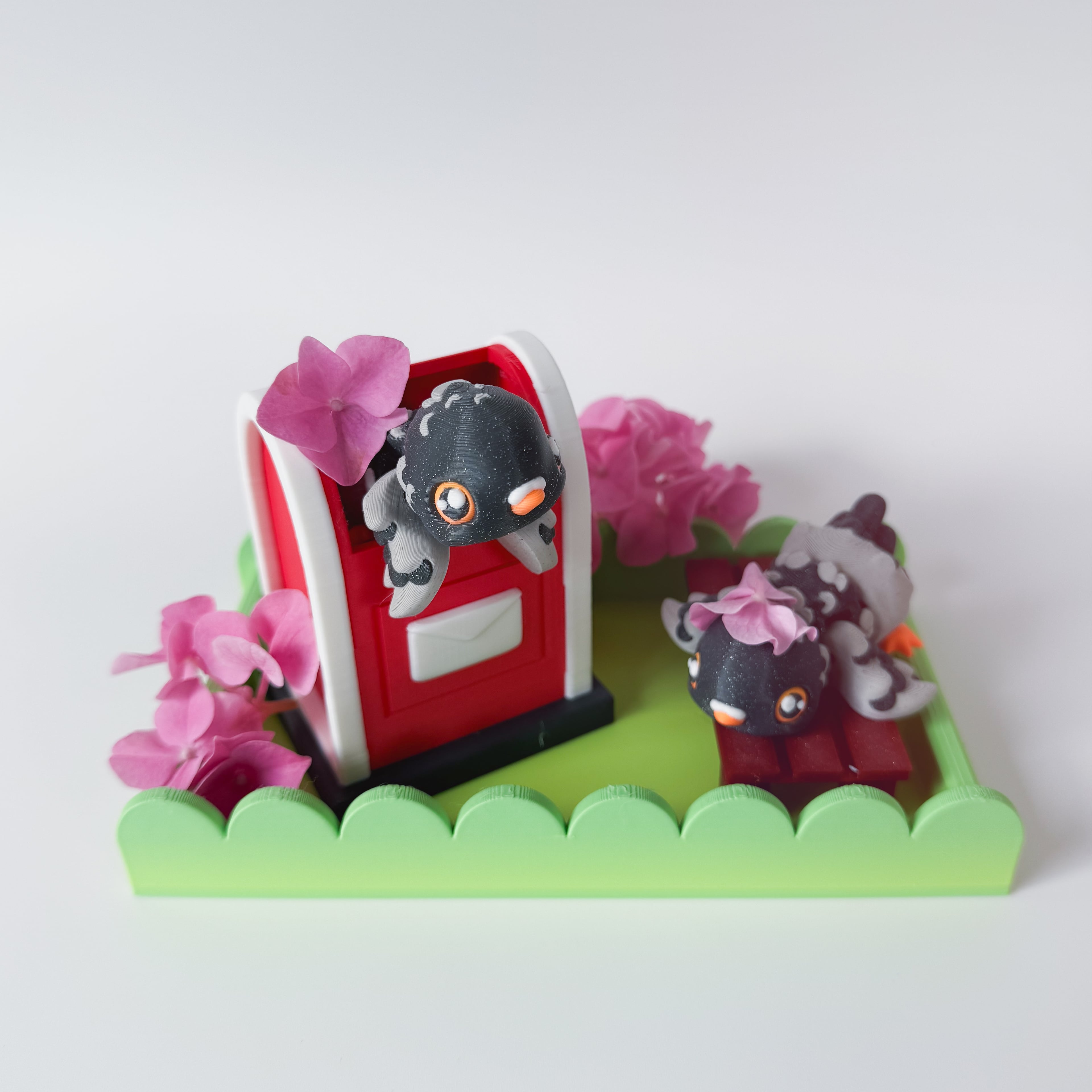 Pigeon flexi and Post box 3d model