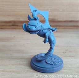 Hanako, Hanzaki Ninja (Shuriken) (Pre-Supported) 3d model