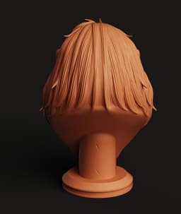 Lion Prince Bust | Savanna King Statue | Animal Kingdom Sculpture 3d model