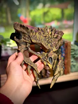 Dragon cultist mask 3d model