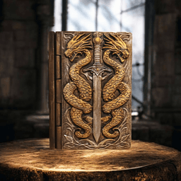 Dragon Sword Book Box 3d model