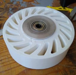 Wheel Corrugated Cardboard Machine 3d model