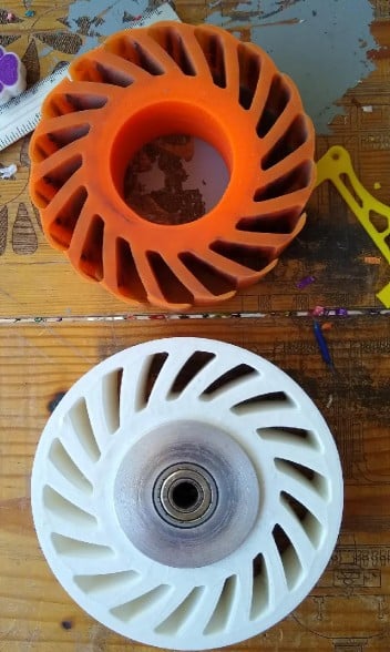 Wheel Corrugated Cardboard Machine 3d model