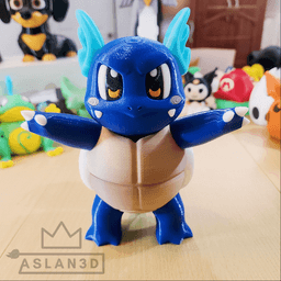 Wartortle By Colors 3d model