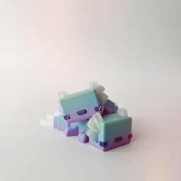 Bloxlotl Flexi 3d model