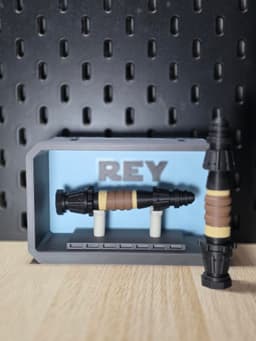 Mini Lightsaber Day 11! - Rey 3d model