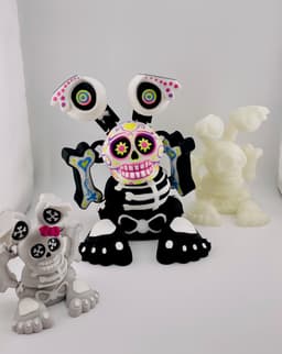 My Dream Monster -Skeleton Calavera 3d model