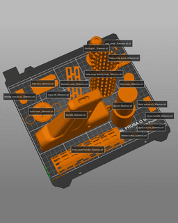 M434 DeathHammer - Star Wars 3d model