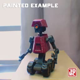 AD-1 Droid Articulated Toy 3d model