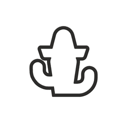 Cactus Cookie Cutter STL File - 4 inches 3d model