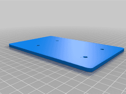 Gen 2 Ring Doorbell Solar adapter to fit Gen 1 Solar Screwholes 3d model